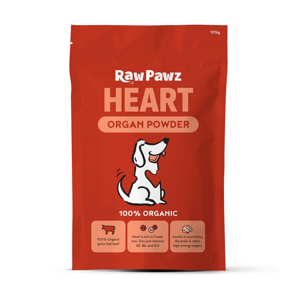 Raw Pawz Grass Fed Beef Heart Powder 105G