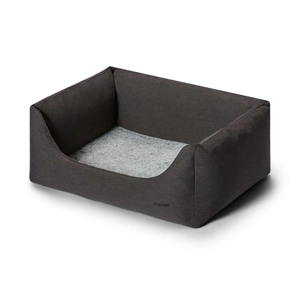 SNOOZA Ortho Nestler Charcoal Dog Bed