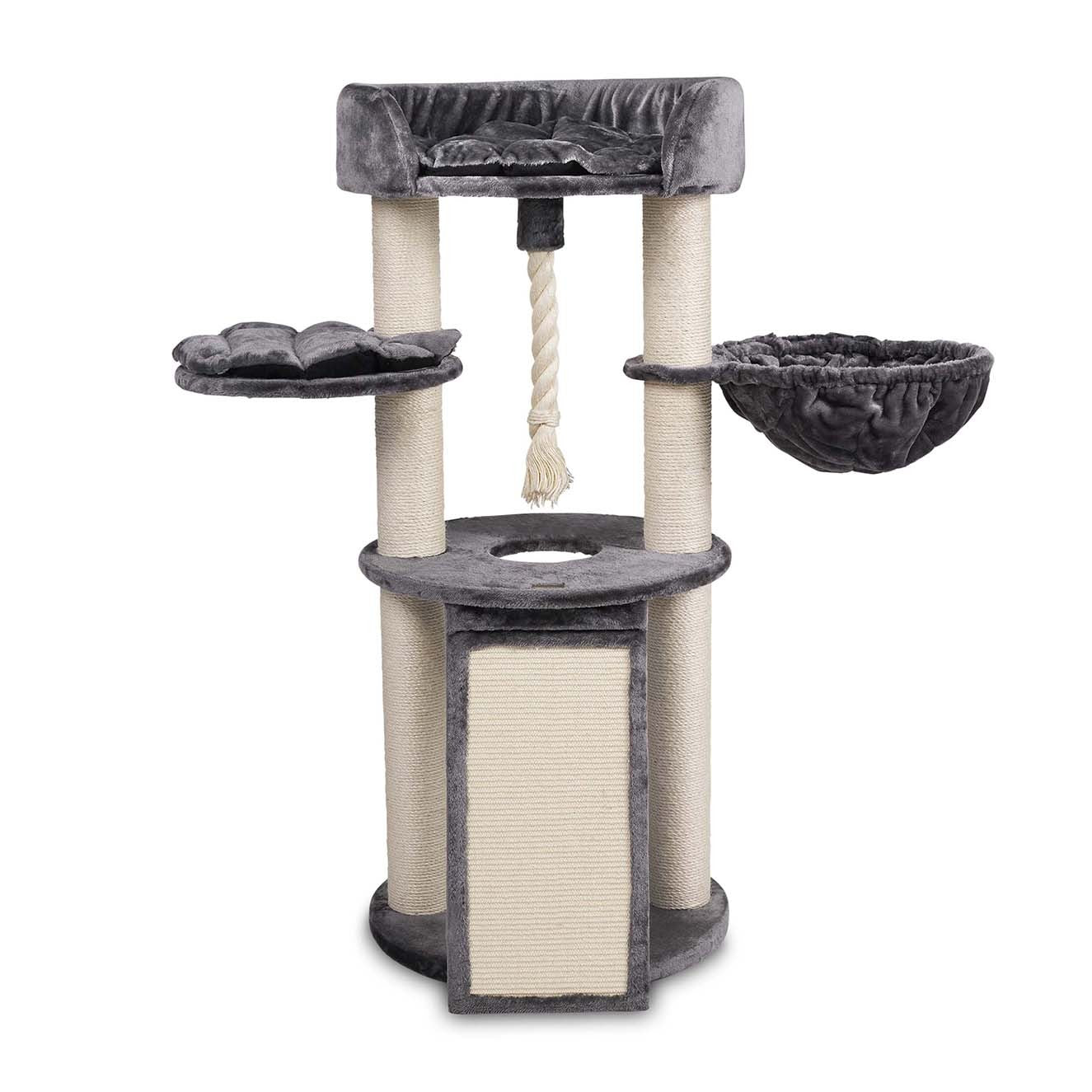 Kazoo Kitty Scratch & Sleep Cat Tower