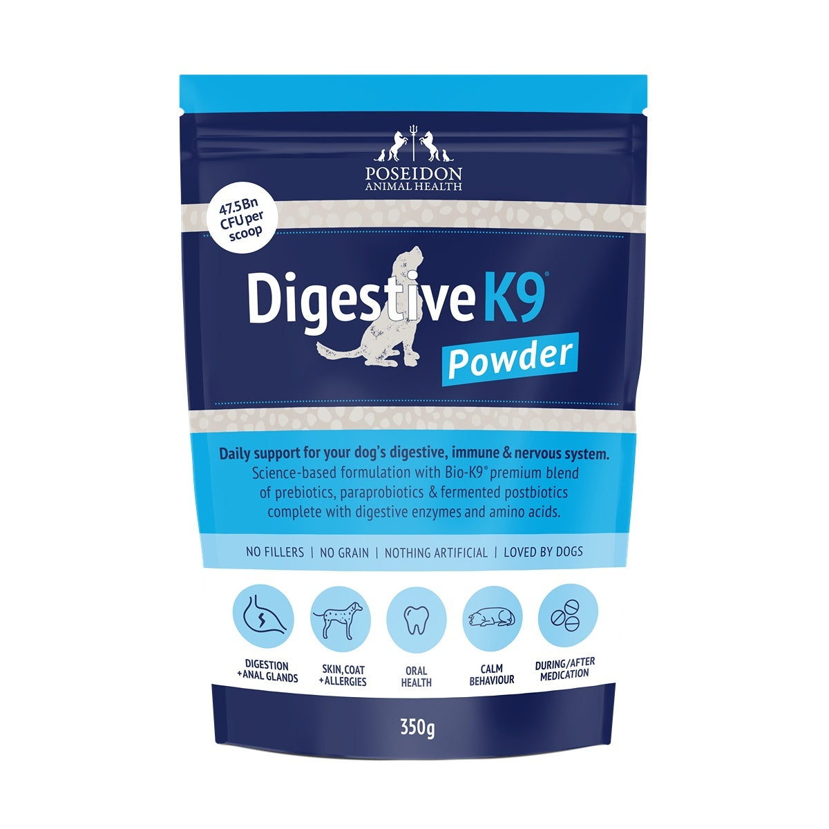Poseidon Digestive & Immune Support K9 Dog Supplements