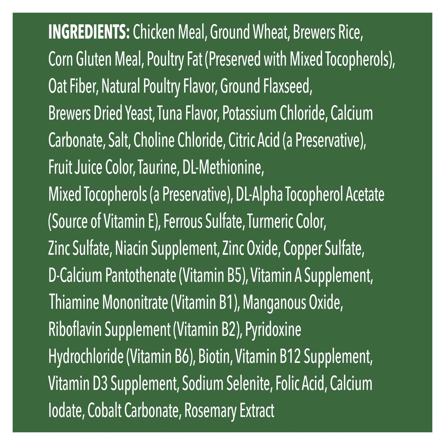 Greenies Tempting Tuna Feline Dental Cat Treats