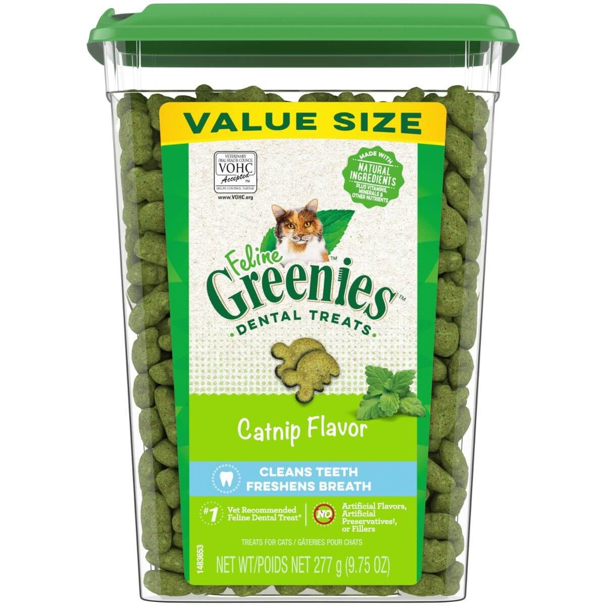 Greenies Catnip Feline Dental Cat Treats
