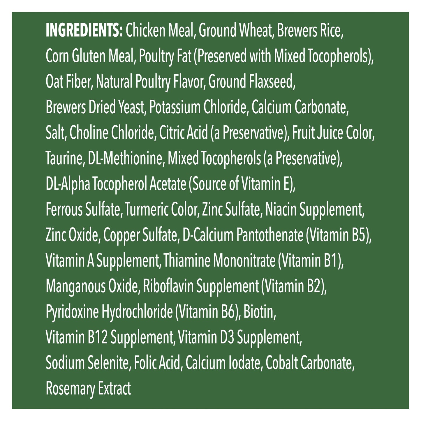 Greenies Oven Roasted Chicken Feline Dental Cat Treats