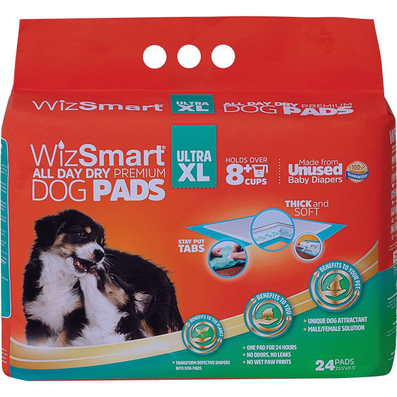 Wizsmart Dog and Puppy Training Pads Ultra XL