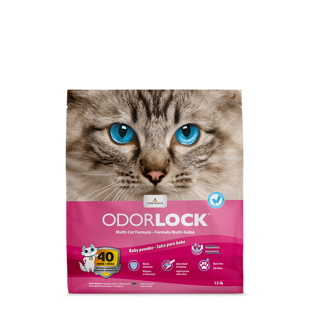 Odorlock Baby Powder Clumping Cat Litter