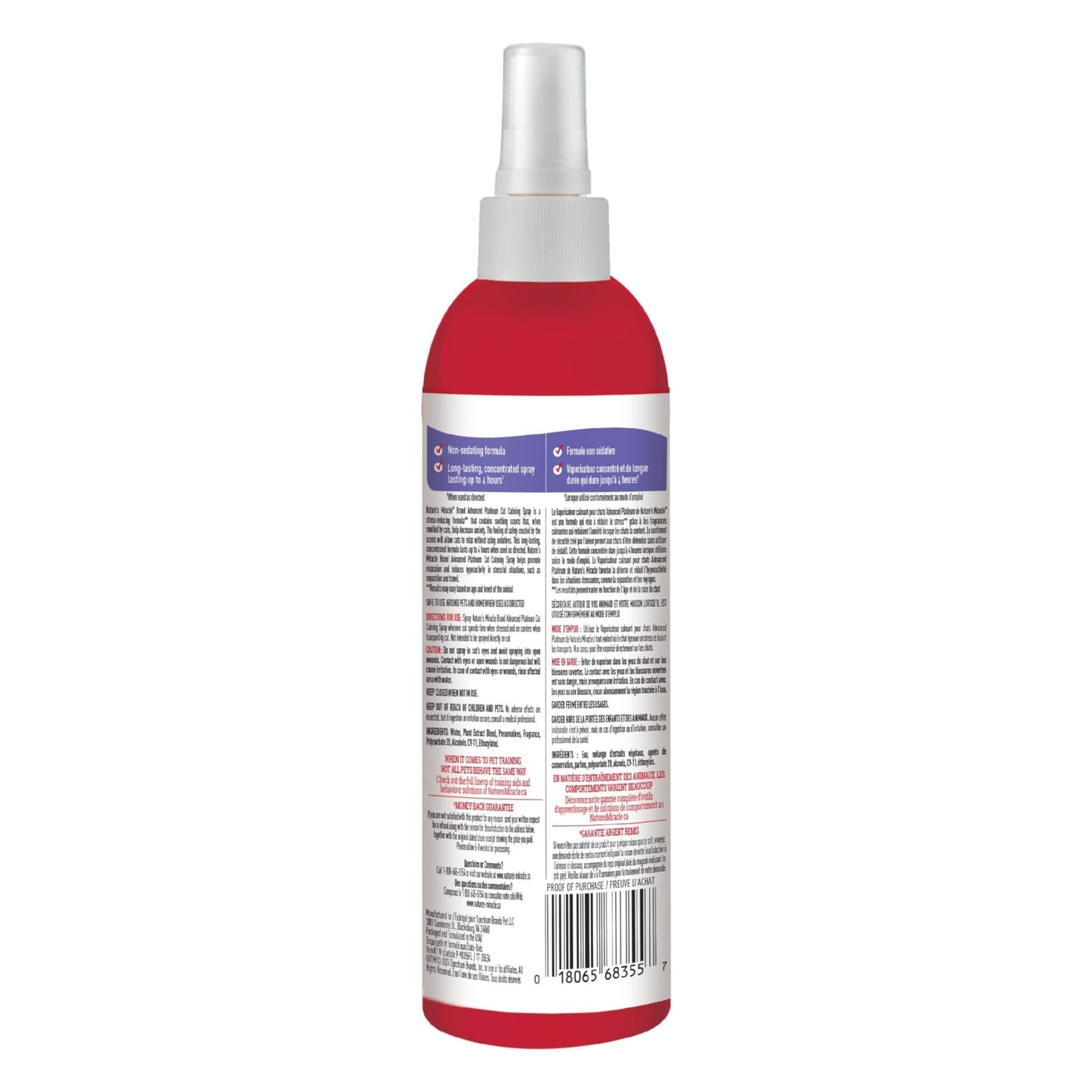Nature's Miracle Advance Platinum Cat Calming Spray