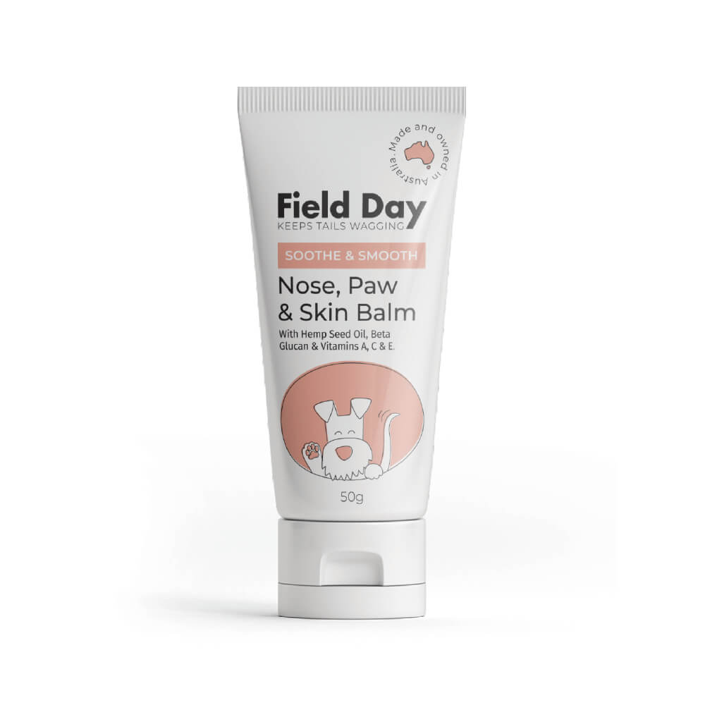 Field Day Soothe and Smooth Nose, Paw & Skin Dog Balm 50g