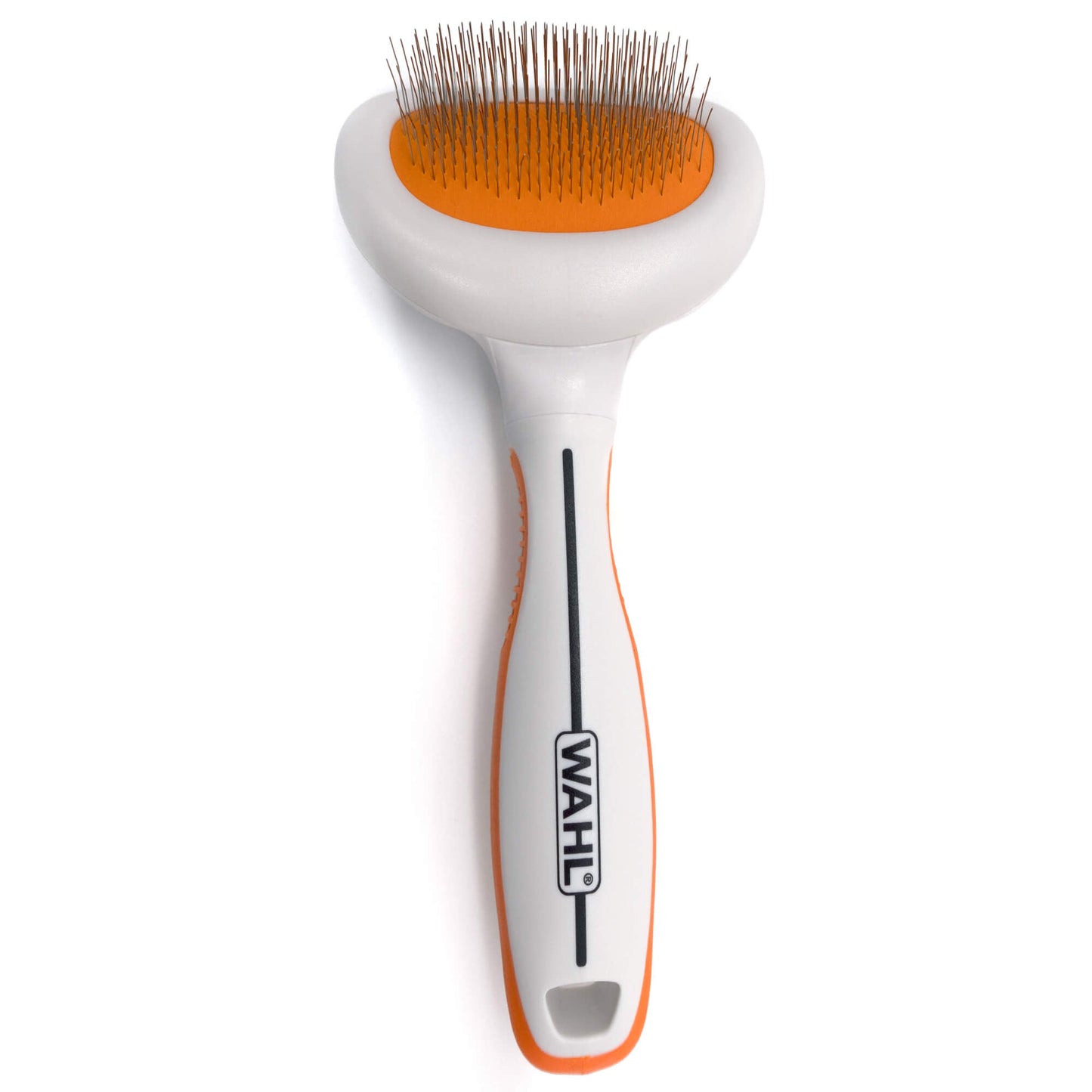 Wahl Orange/White Small Metal Slicker