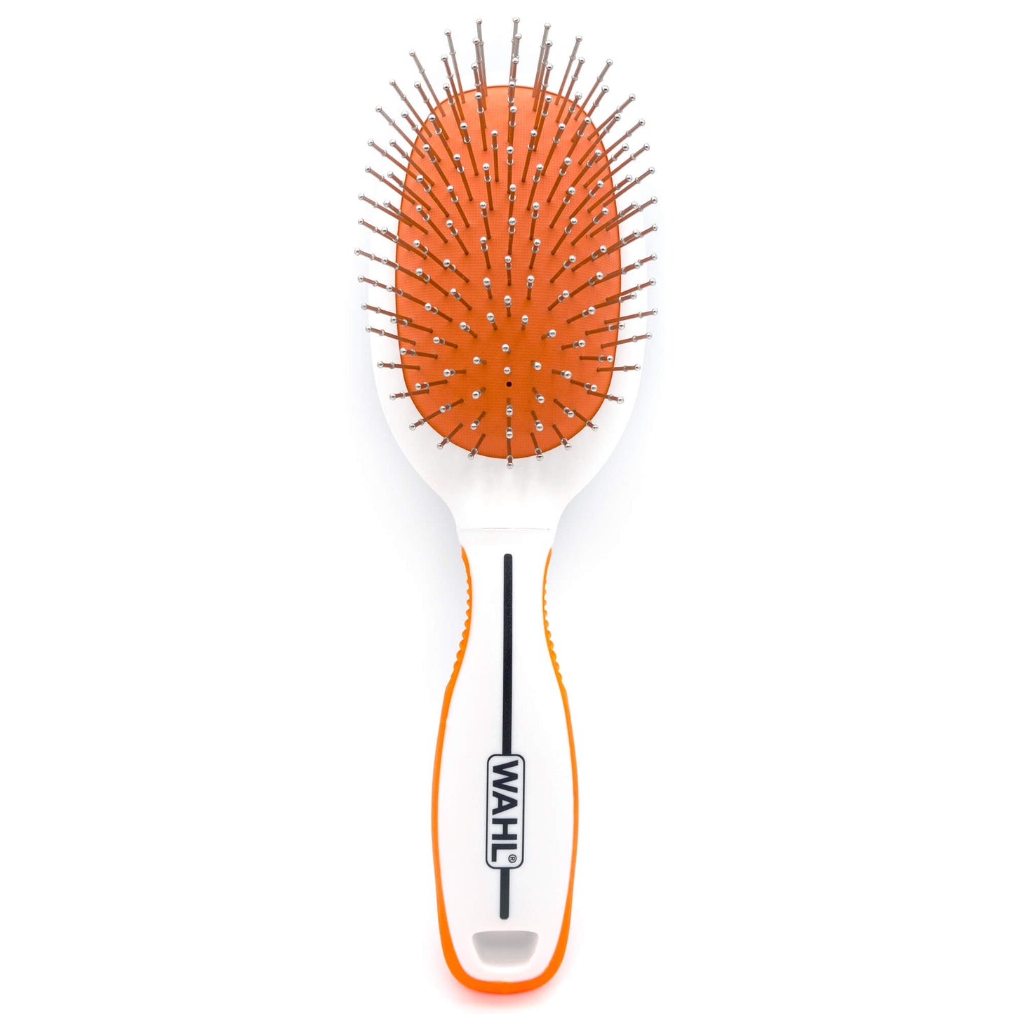 Wahl Orange/White Large Double Sided Pin/Bristle Brush