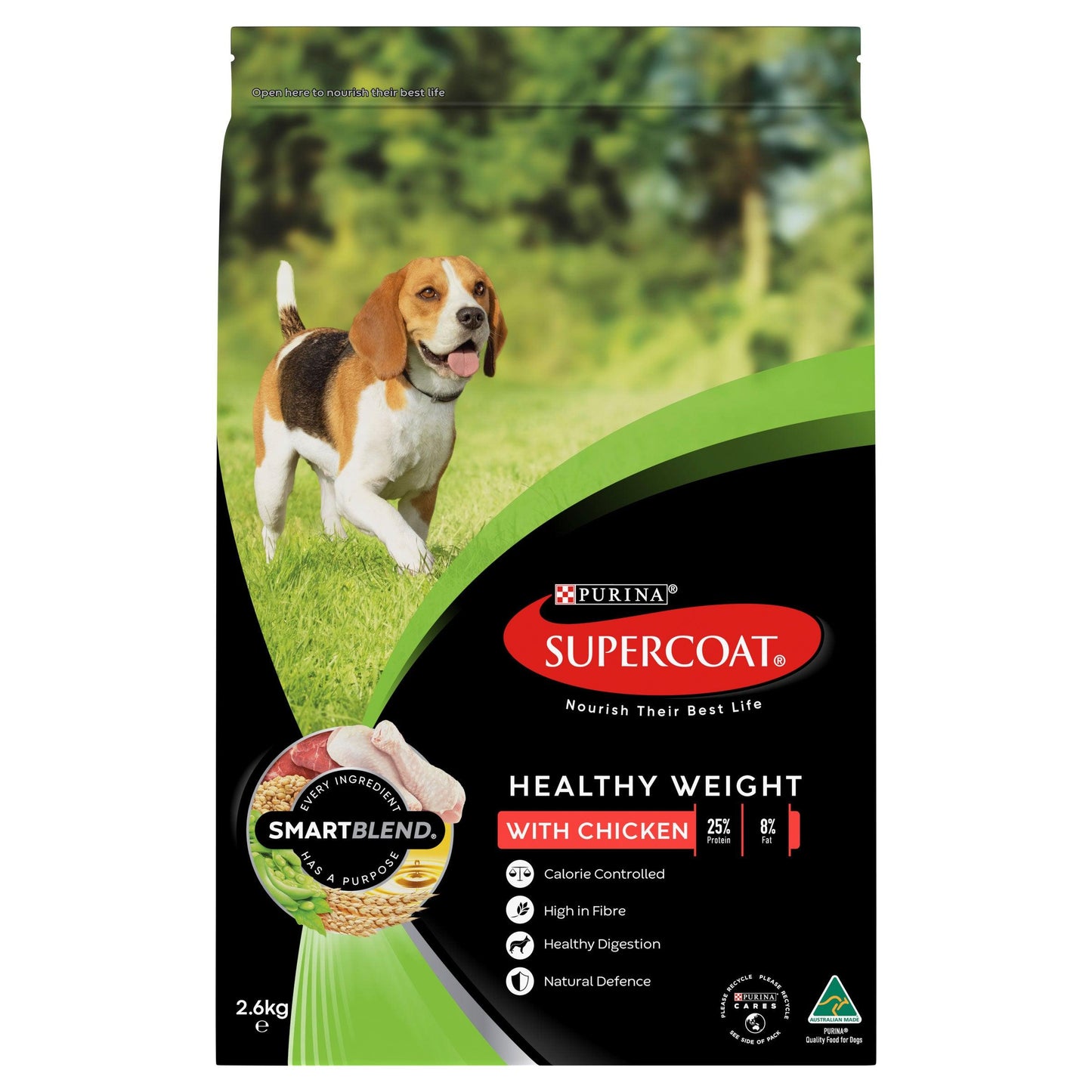 Supercoat Healthy Weight Adult Chicken Dry Dog Food