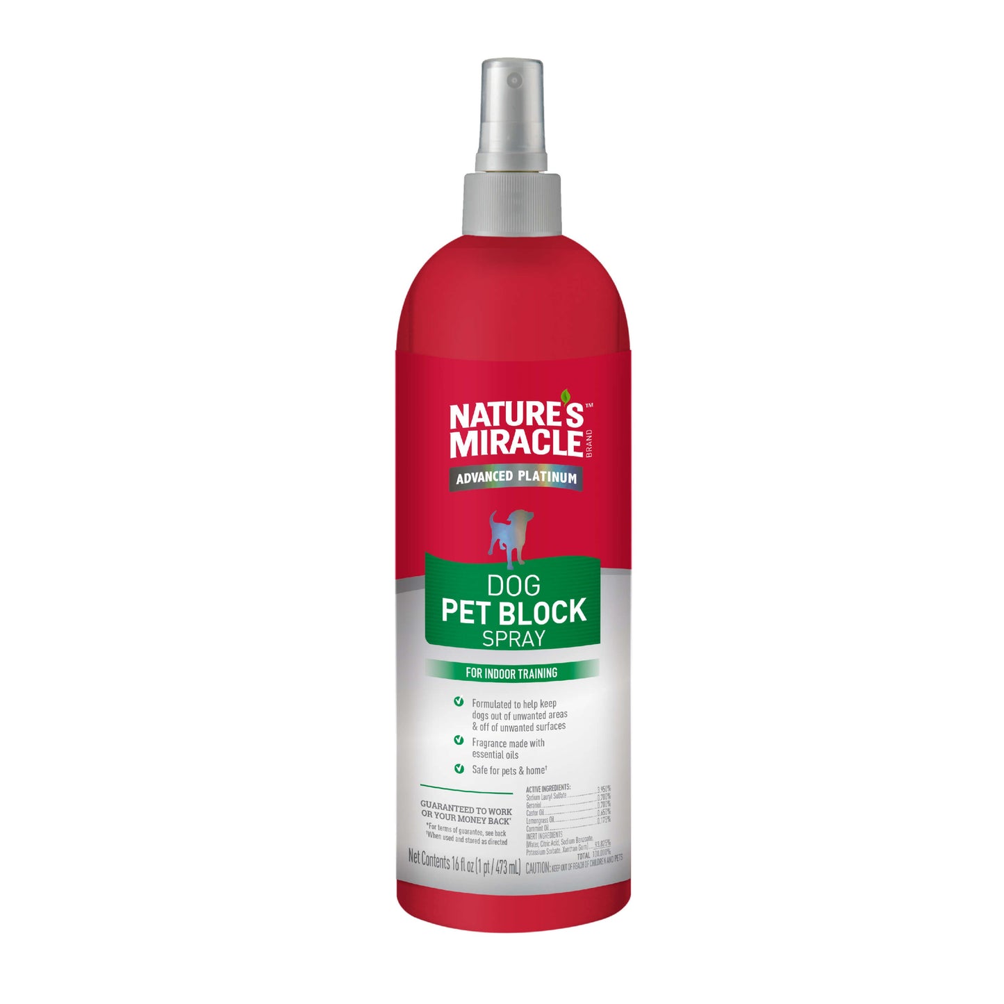 Nature's Miracle Advance Platinum Dog Block Spray