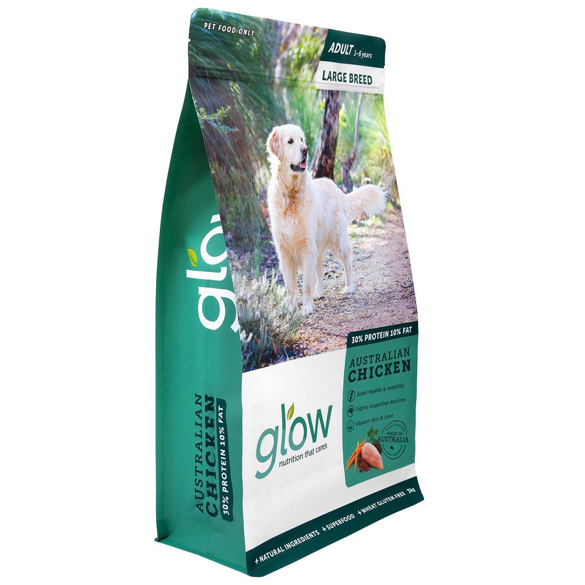 Glow Adult Large Breed Australian Chicken Dry Dog Food