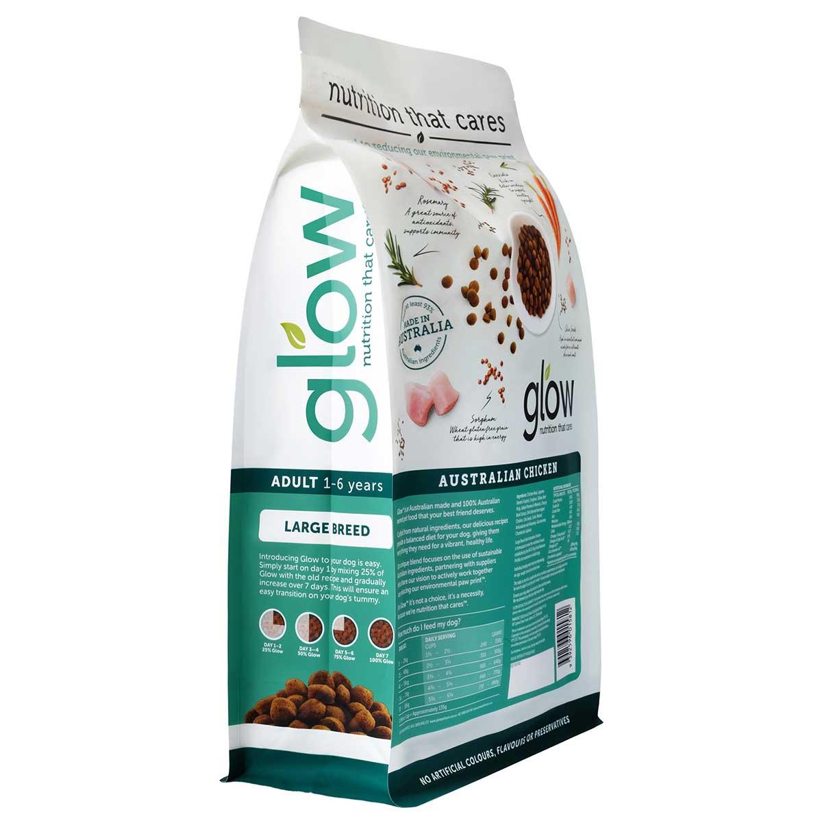 Glow Adult Large Breed Australian Chicken Dry Dog Food