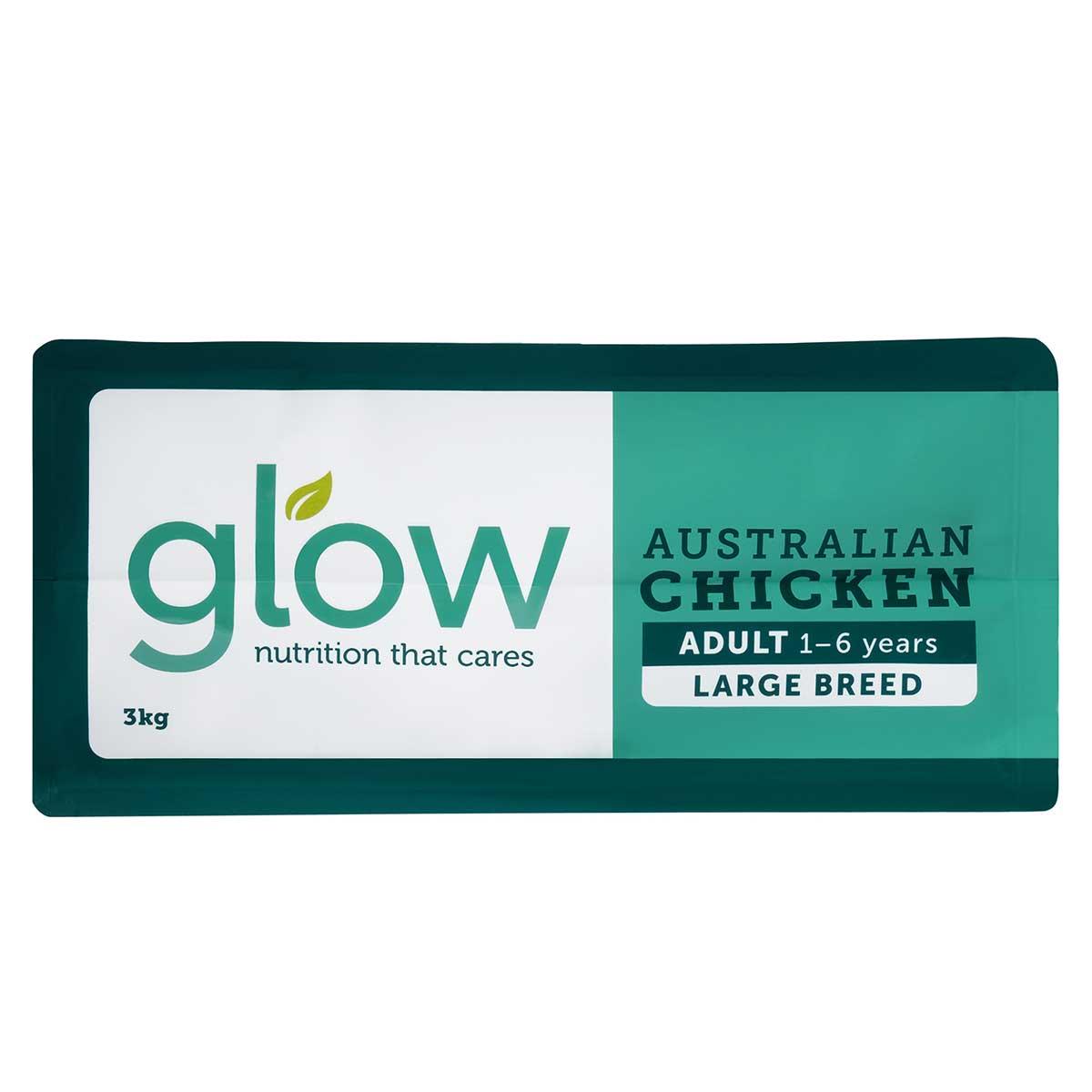 Glow Adult Large Breed Australian Chicken Dry Dog Food