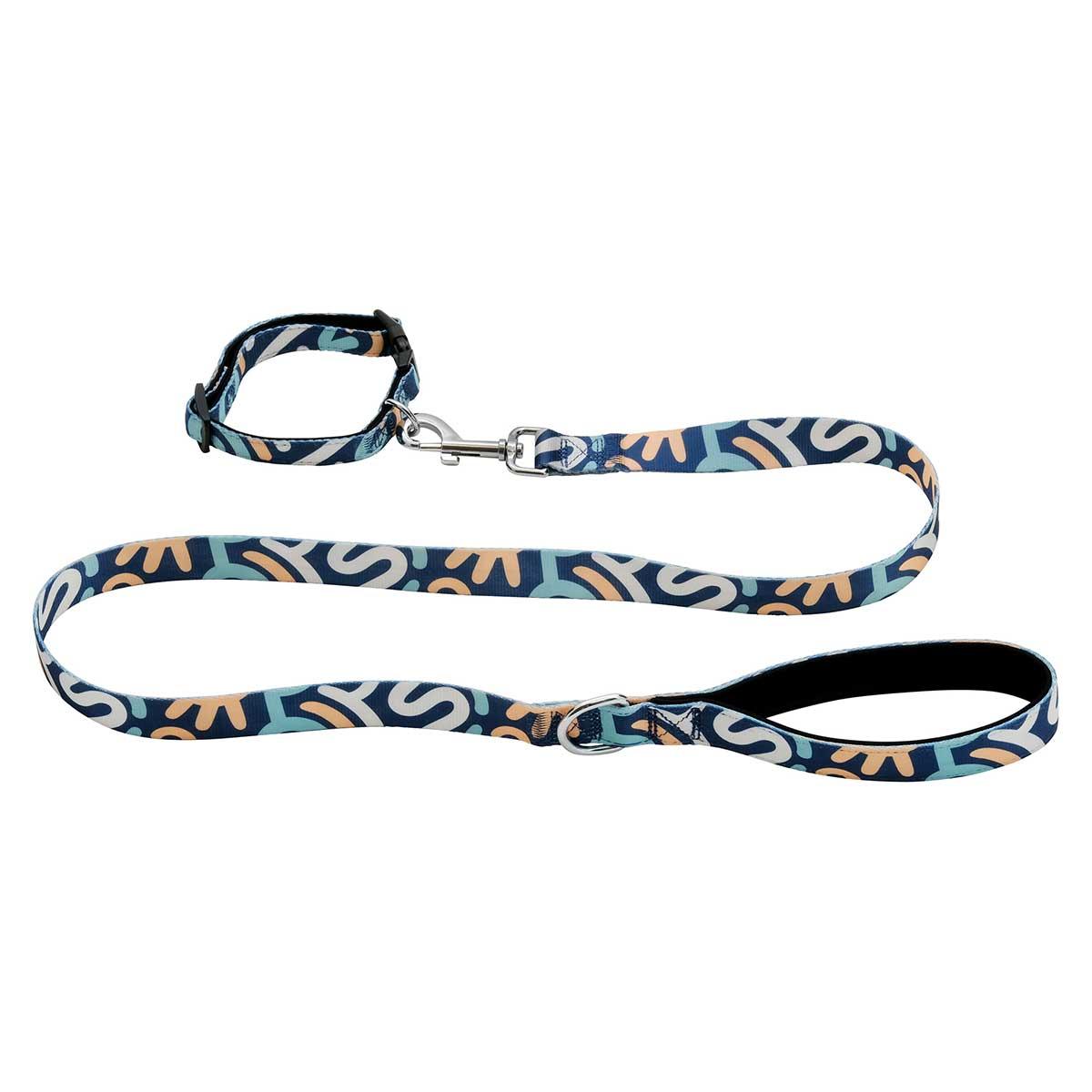 Lexi & Me Dog Collar Abstract Sketch