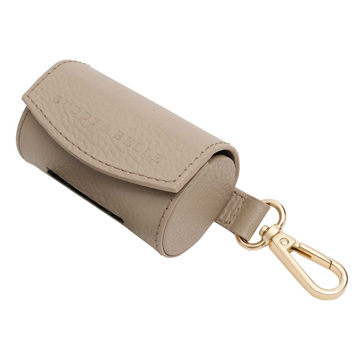 Buddy & Belle Leather Waste Bag Holder Mocha