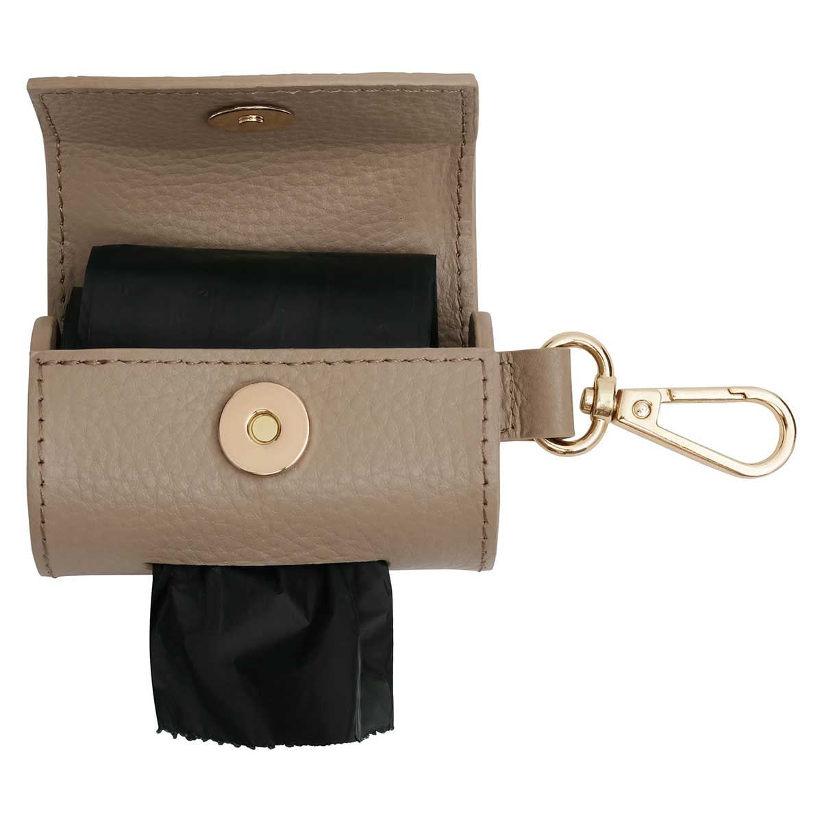 Buddy & Belle Leather Waste Bag Holder Mocha