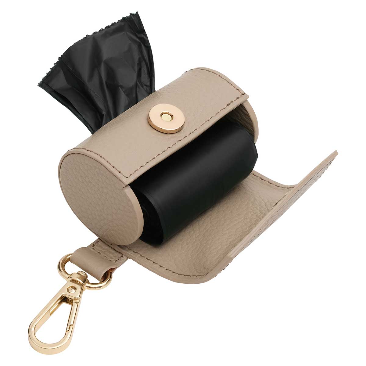 Buddy & Belle Leather Waste Bag Holder Mocha