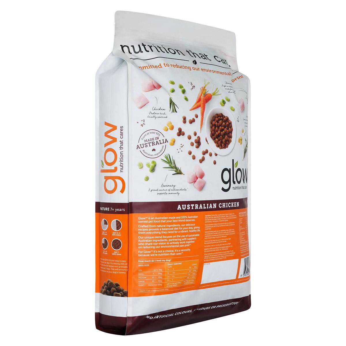 Glow Mature Australian Chicken Dry Dog Food