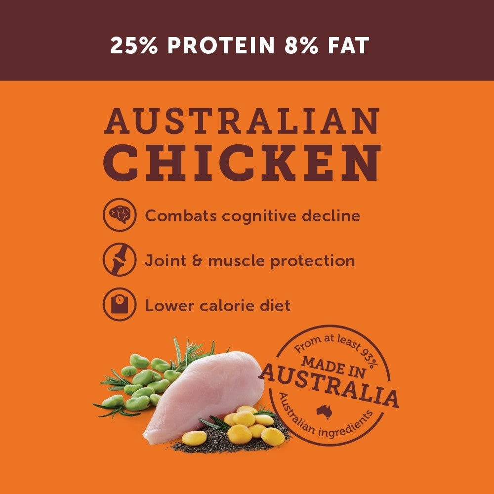 Glow Senior 7+ Australian Chicken Dry Dog Food