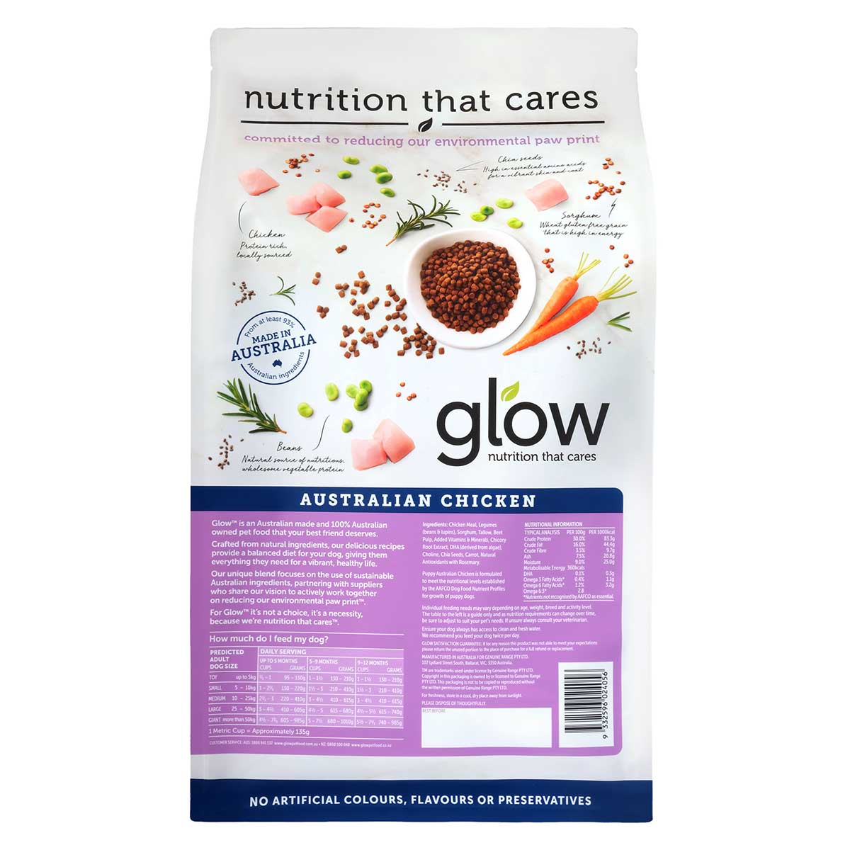 Glow Puppy Australian Chicken Dry Dog Food