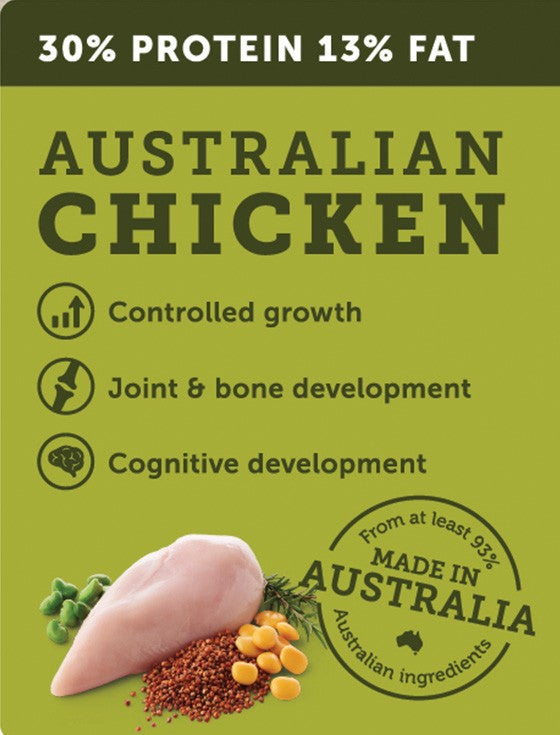 Glow Puppy Large Breed Australian Chicken Dry Dog Food