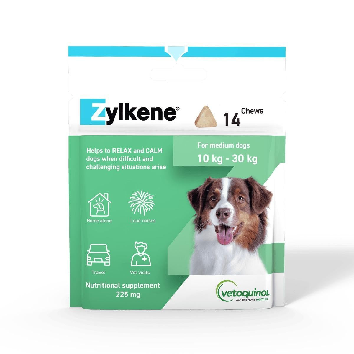ZYLKENE Chews Puppies & Dogs 10-30kgs 225mg