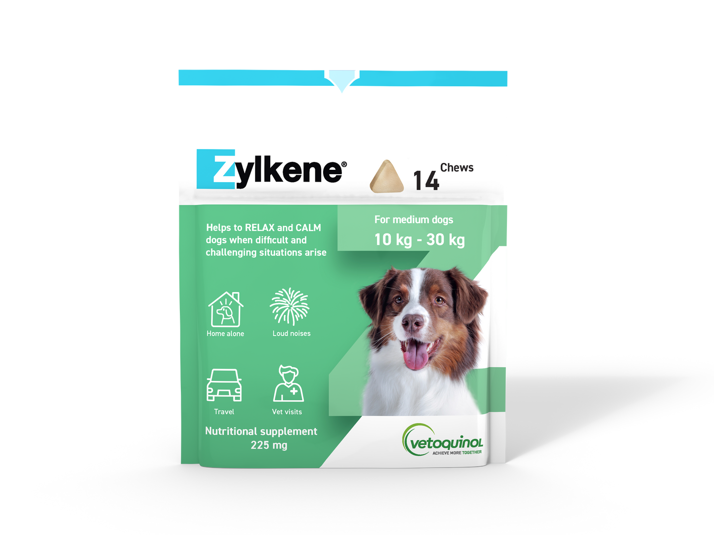 ZYLKENE Chews Puppies & Dogs 10-30kgs 225mg