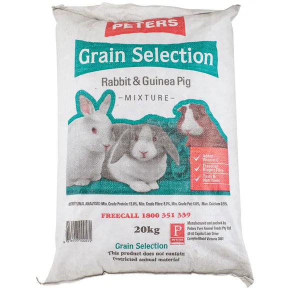 Peters Rabbit & Guinea Pig Grain Selection 20kg