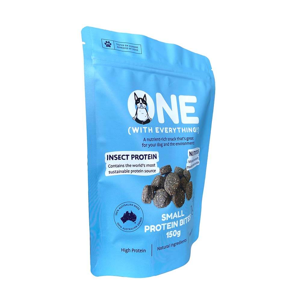 One with Everything Small Protein Bites Dog Treats 150g