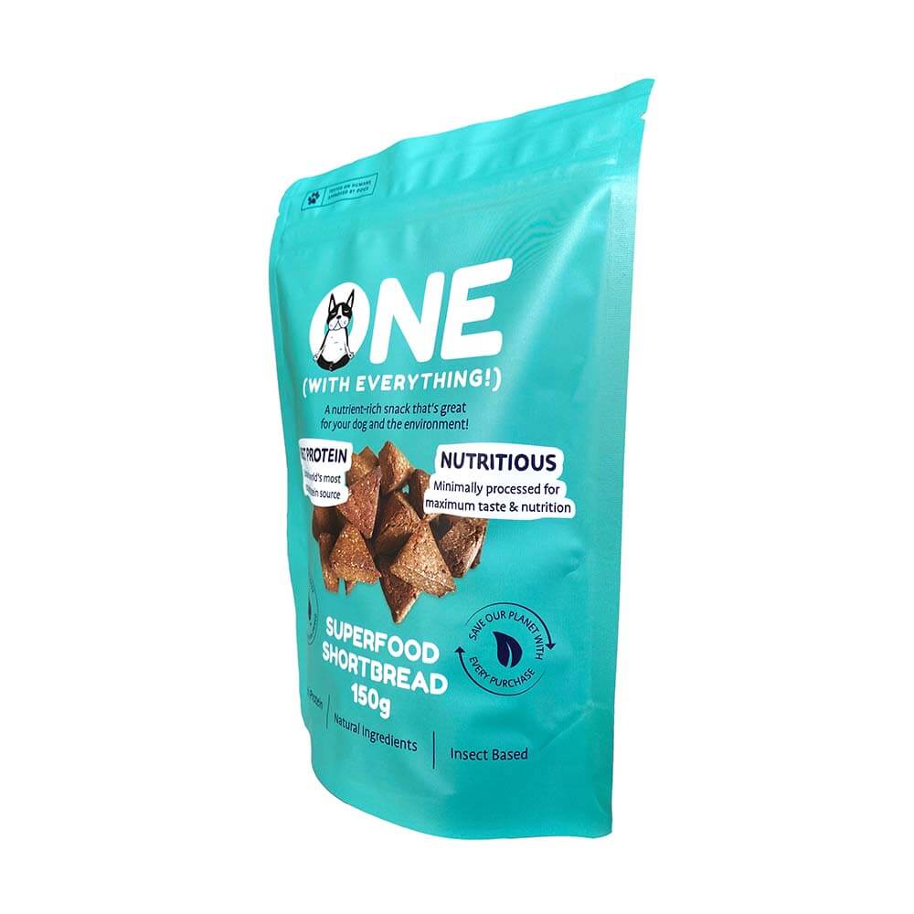 One with Everything Superfood Shortbread Dog Treats 150g