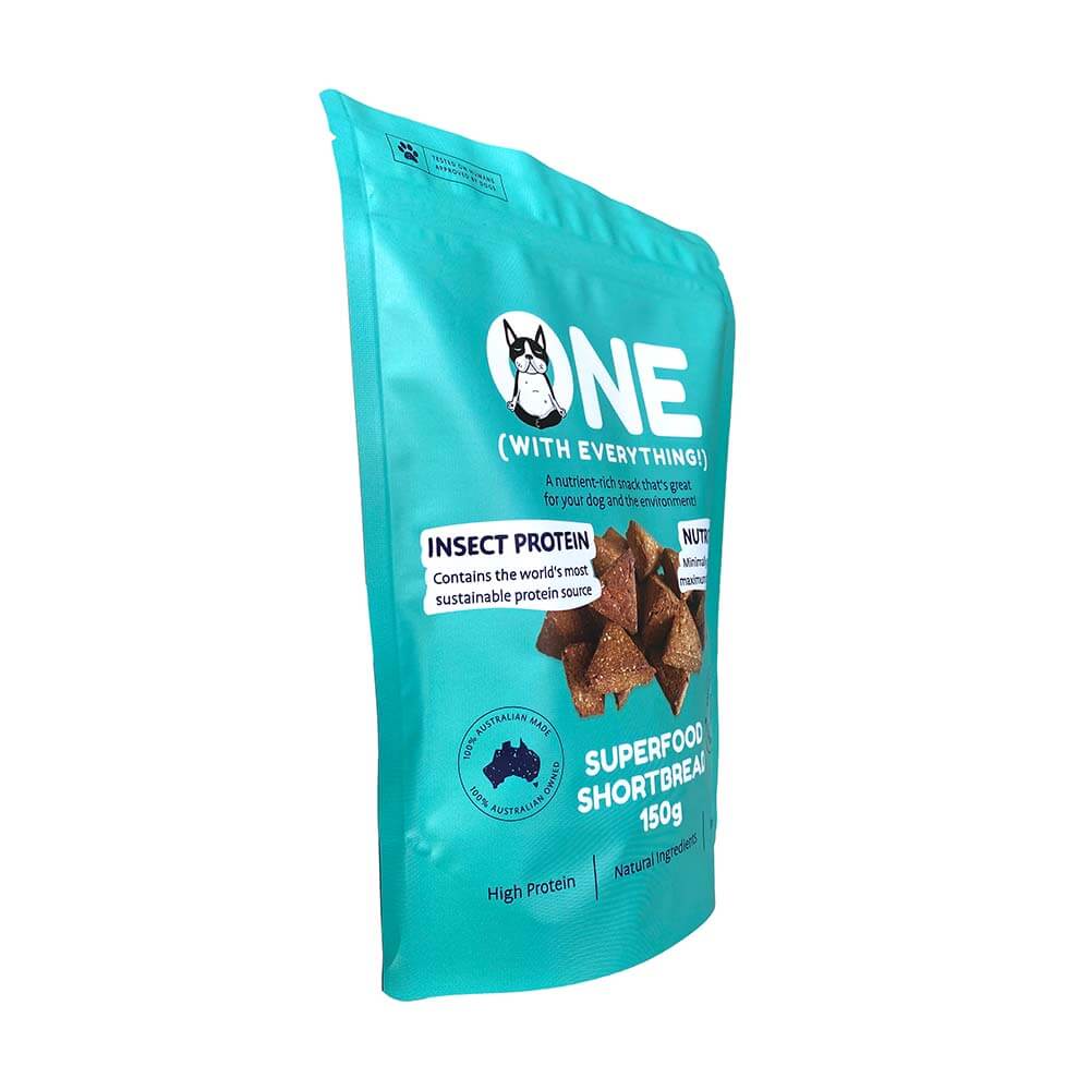 One with Everything Superfood Shortbread Dog Treats 150g