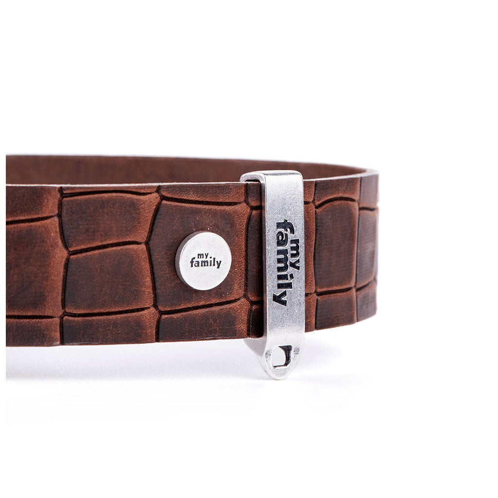 My Family Tucson Leather Collar