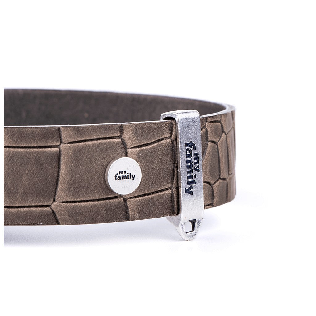 My Family Tucson Leather Collar