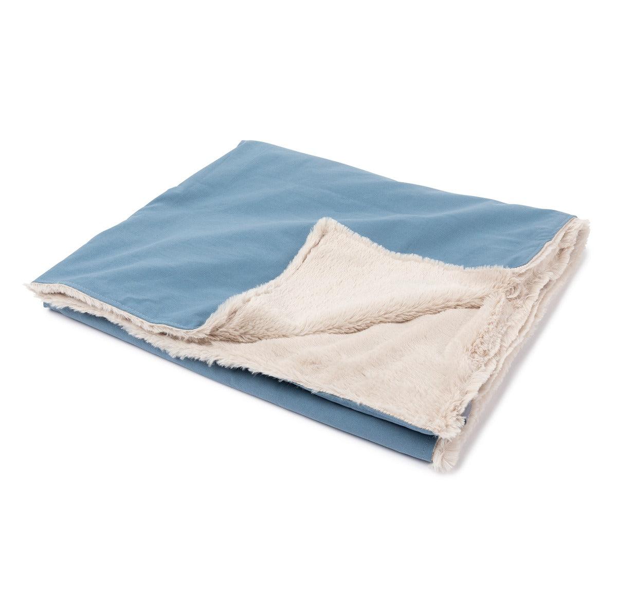 FuzzYard French Blue Dog Life Blanket