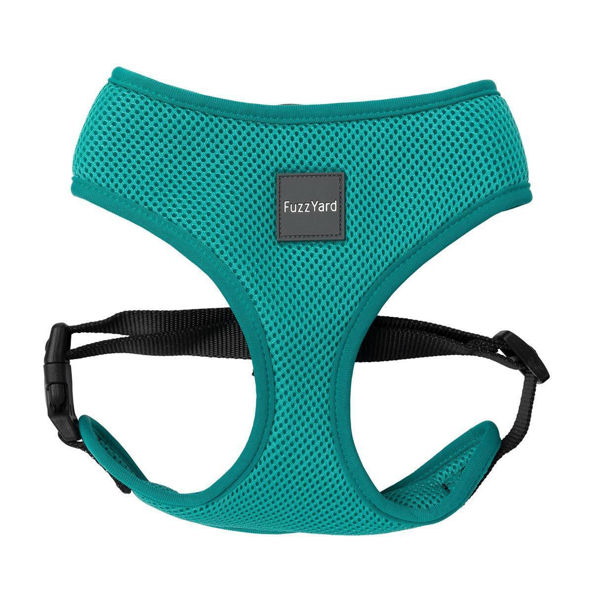 FuzzYard Lagoon Green Dog Harness