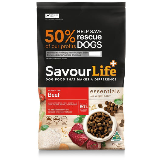 Savourlife Essentials Adult Australian Beef Dry Dog Food