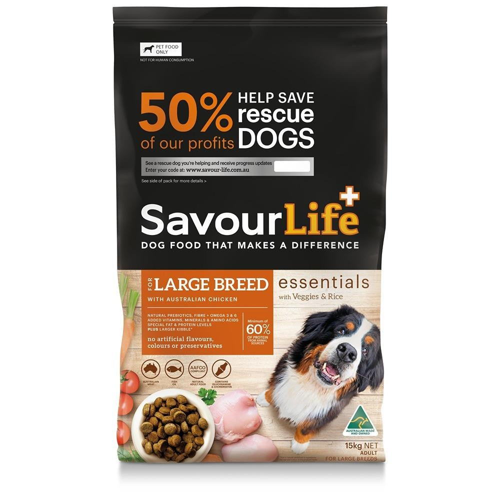 Savourlife Essentials Adult Large Breed Chicken Dry Dog Food