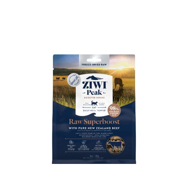 Ziwi Peak Superboost Beef Freeze Dried Cat Food Topper