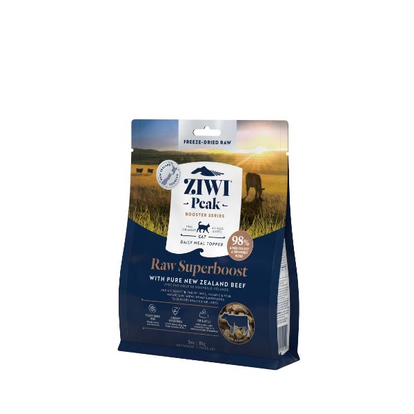 Ziwi Peak Superboost Beef Freeze Dried Cat Food Topper