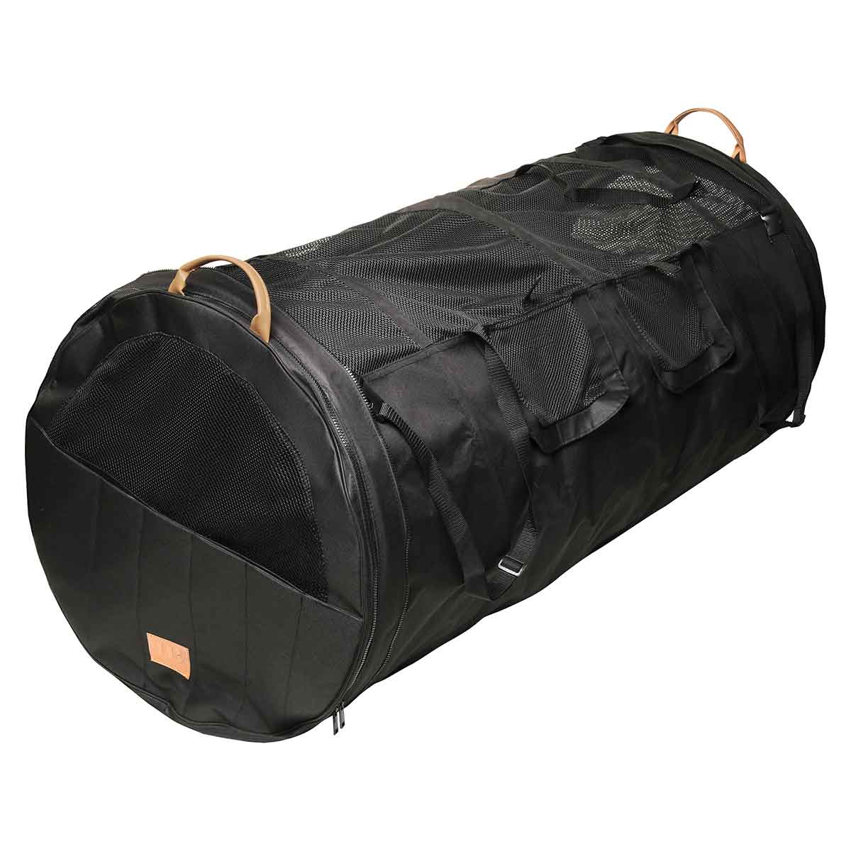 Buddy & Belle Portable Pet Travel Tunnel Black