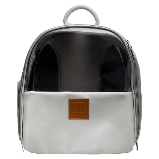 Buddy & Belle Cat Backpack Grey