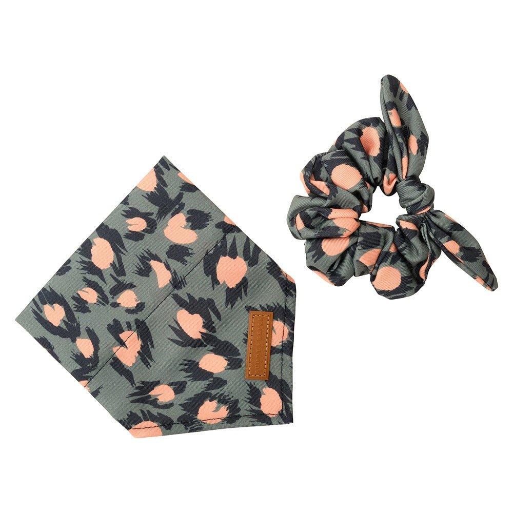 Buddy & Belle Bandana & Scrunchie Set Wild Clover