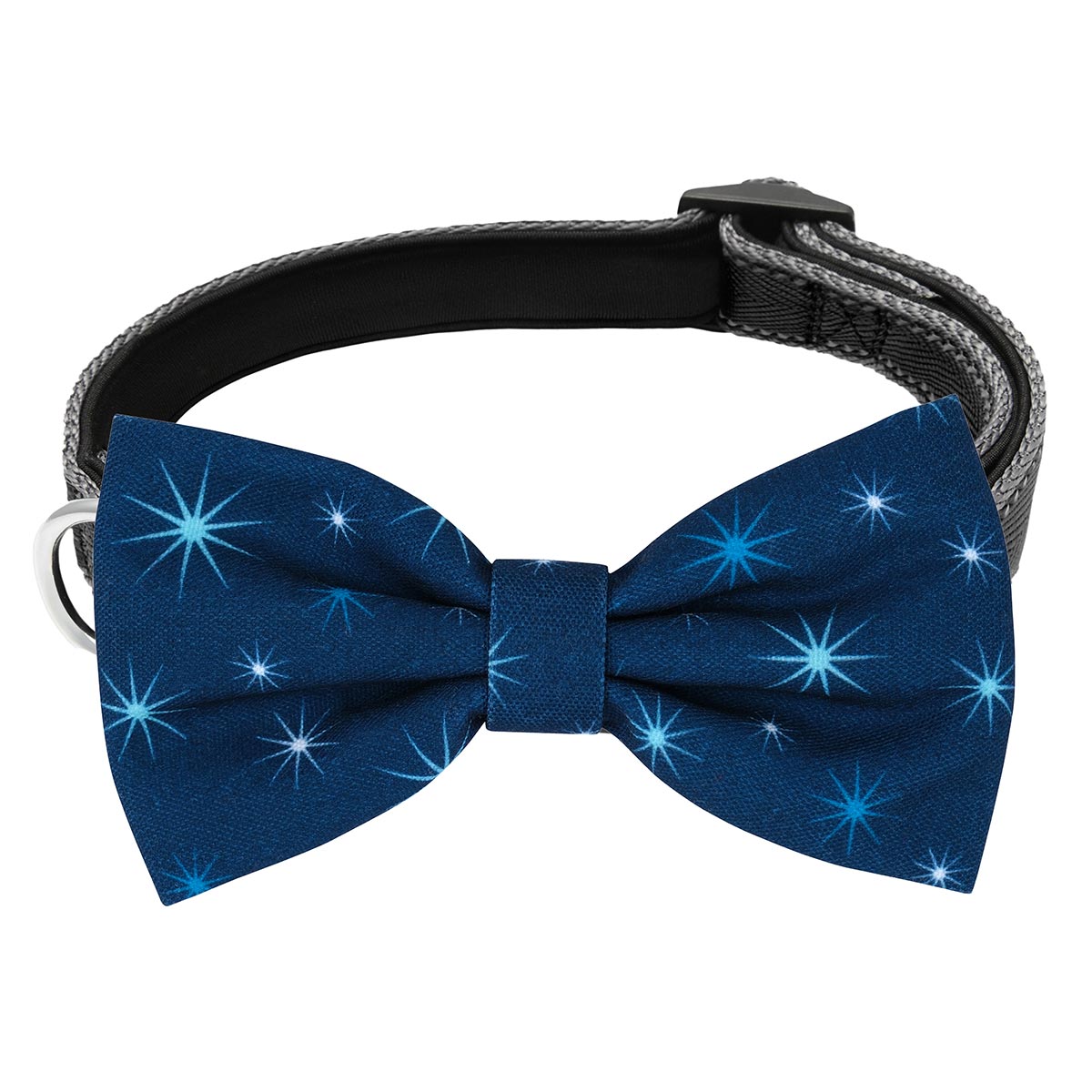 Petstock Christmas Bow Tie Midnight Sparkle