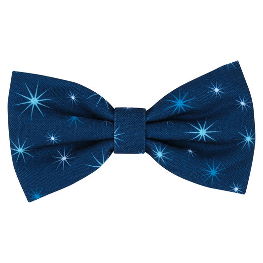 Petstock Christmas Bow Tie Midnight Sparkle