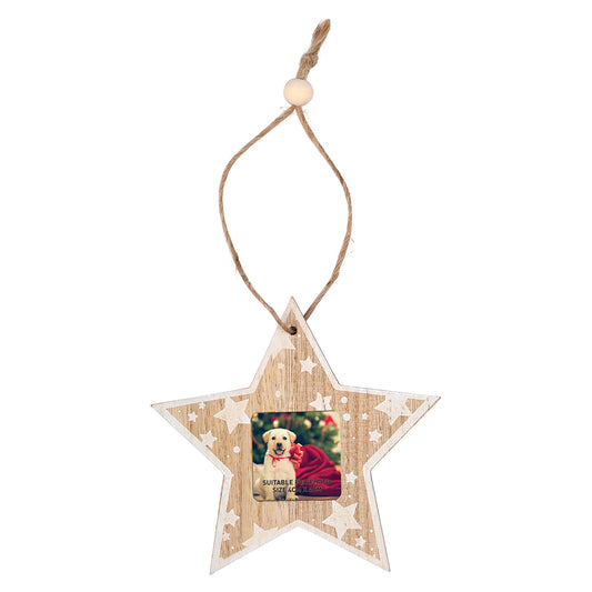 Petstock Photo Ornament Star