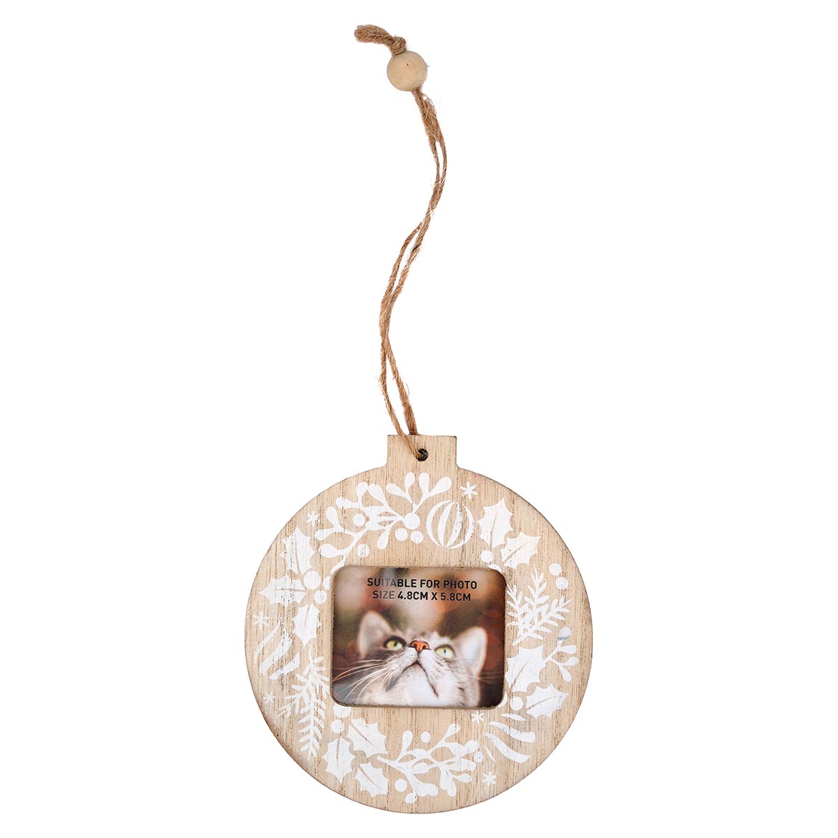 Petstock Photo Ornament Round