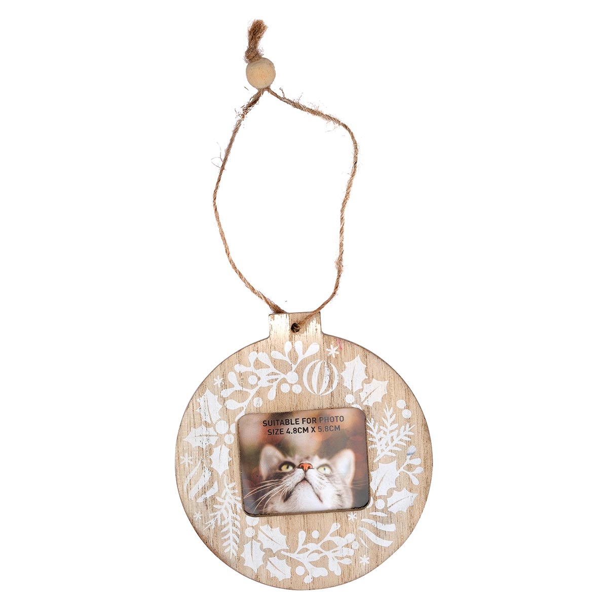 Petstock Photo Ornament Round