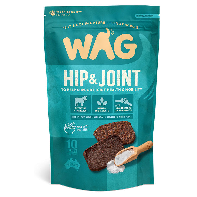 WAG Beef Jerky Hip & Joint 10pc