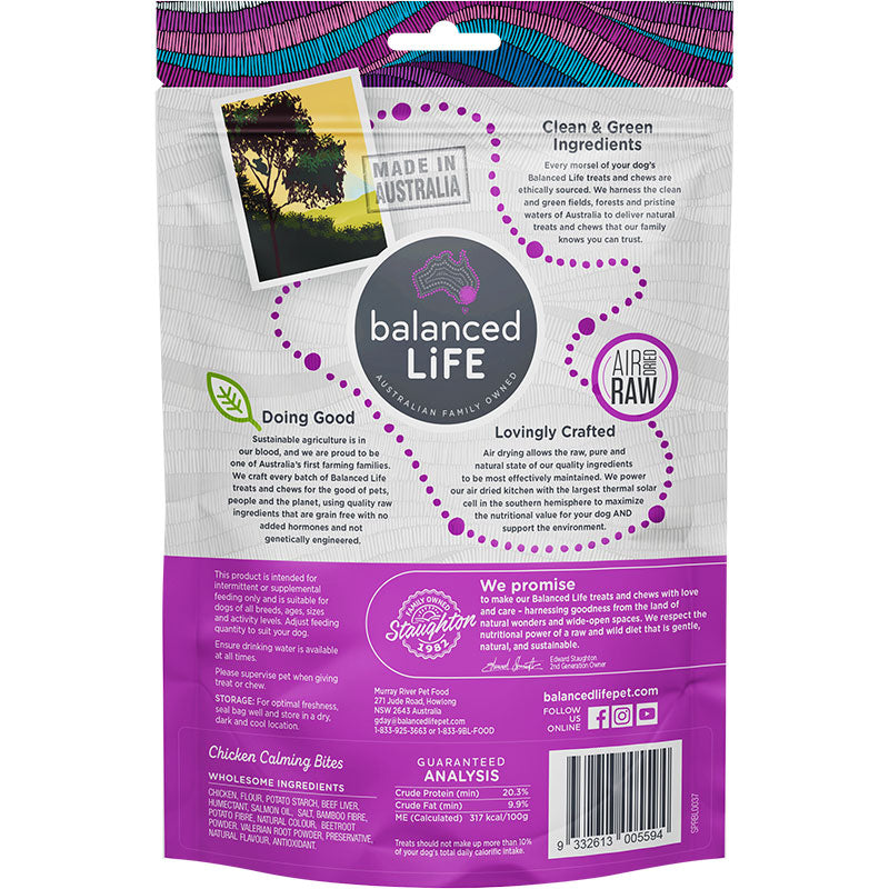 Balanced Life Calming Dog Treats 250g